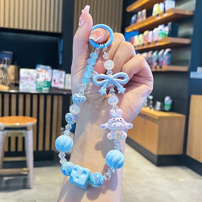 별빛 리본 팔찌 - *아이스 블루*