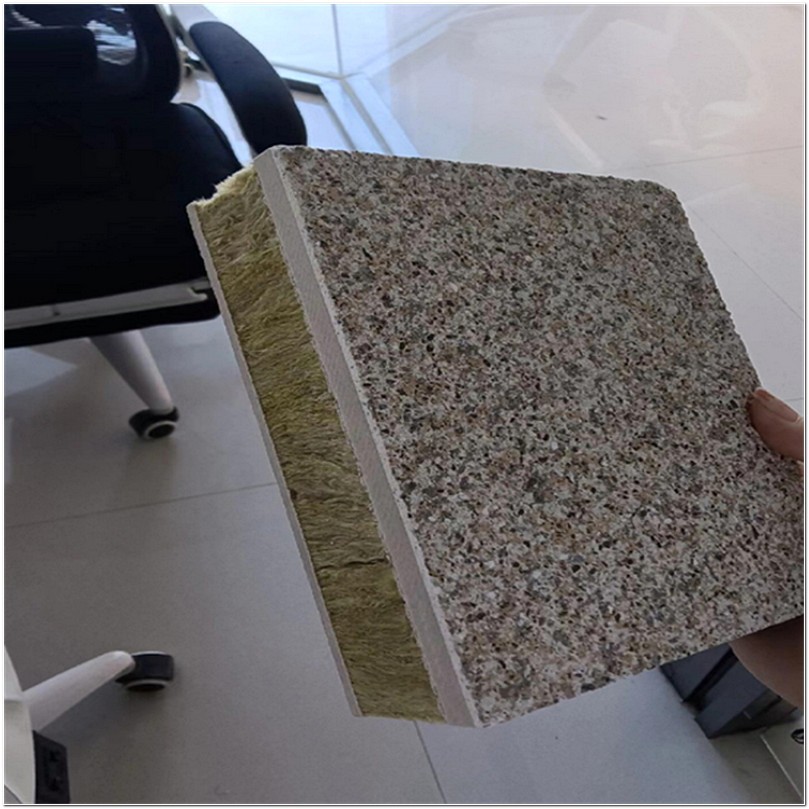 易于清洁 维护方便保温石材一体板价格 真石漆保温装饰一体板