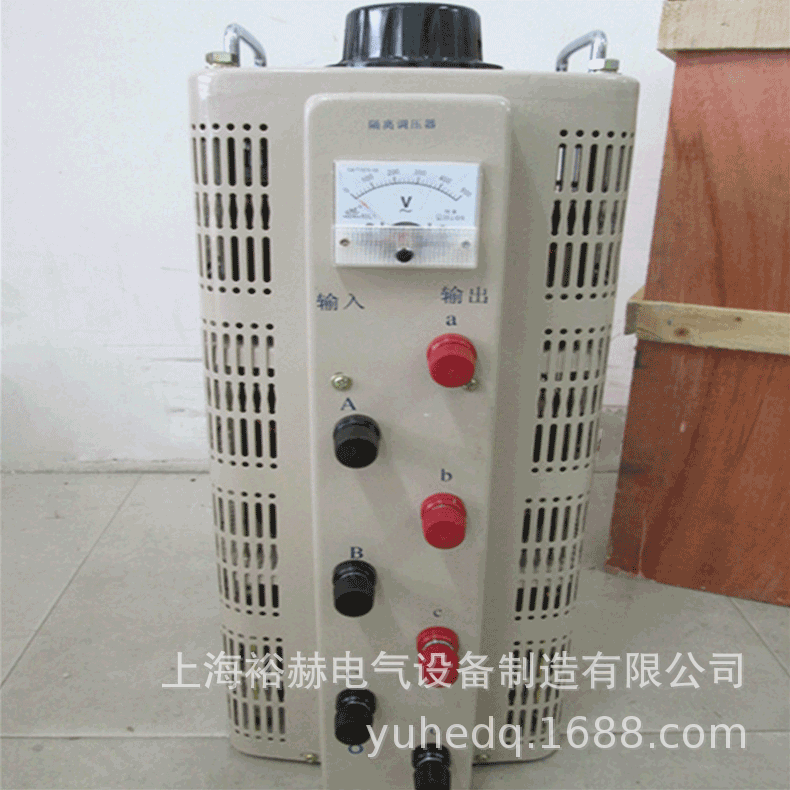 厂家直销三相交流接触式调压器 TSGC2大功率柱式调压器0-500V可调