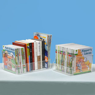 Acrylic storage box, storage basket, table book with pictures
