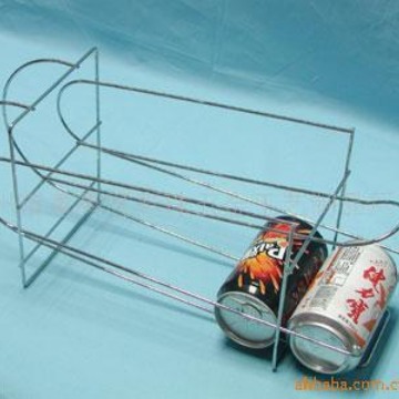 可乐架 铁艺收纳架 可乐收纳展架 调味瓶金属铁架 铁线工艺制作