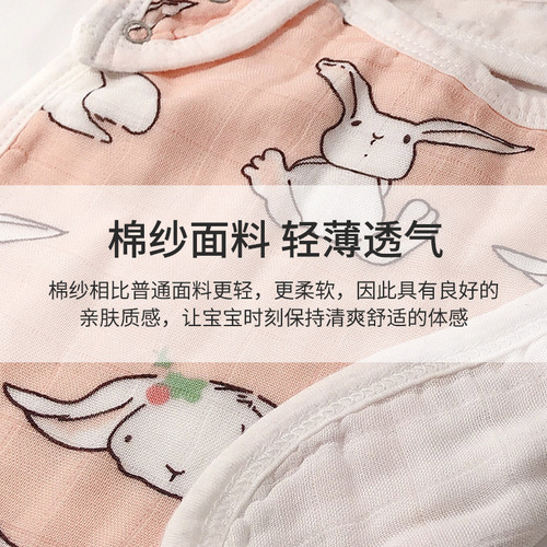 INs style newborn bamboo cotton bib, baby bib, saliva towel, three-button bib