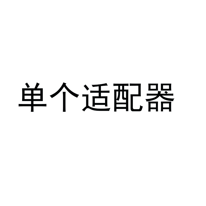 A single adapter (European regulations)