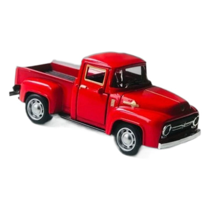 Ретро винтажный автомобиль Xiaohong для доставки того же грузовика, игрушечного винтажного автомобиля, пикапа из сплава, грузовика Miyagi Xida