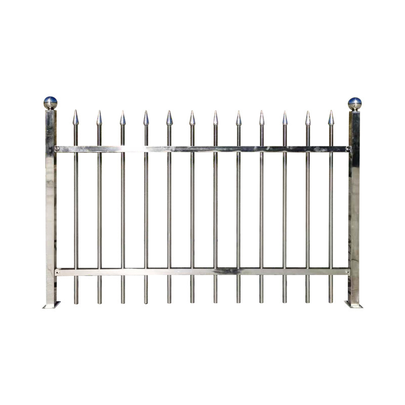 Fábrica recta barrera de acero inoxidable caja eléctrica transformador estandarizado 304 valla de la villa barrera anti-escalada