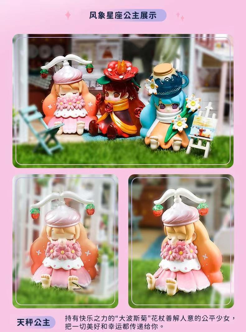 正規版CORA王女十二星座花語シリーズブラインドボックスは彼女に誕生日