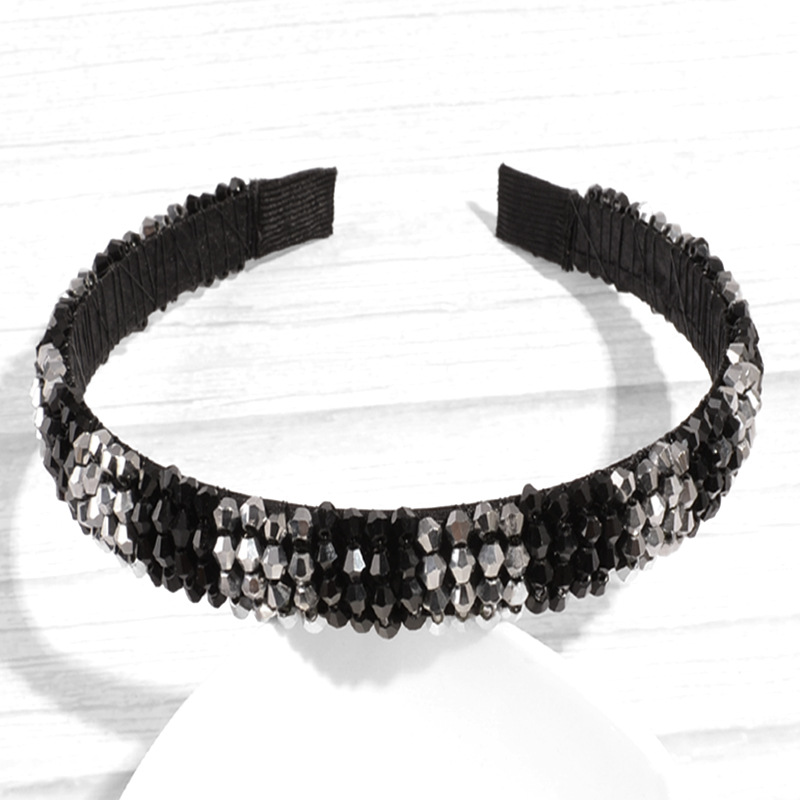 Fashion Water Droplets Artificial Crystal Rhinestones Hair Band 1 Piece display picture 11