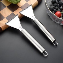 多功能不锈钢鱼鳞刨家用刮鱼鳞器手动打鱼刀厨房去鱼鳞工具锋利