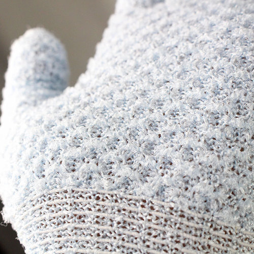 Amazon Double-Sided Jacquard Bath Gloves Frosted Thickened Bath Gloves Mud Rubbing Back Bathing Artifact