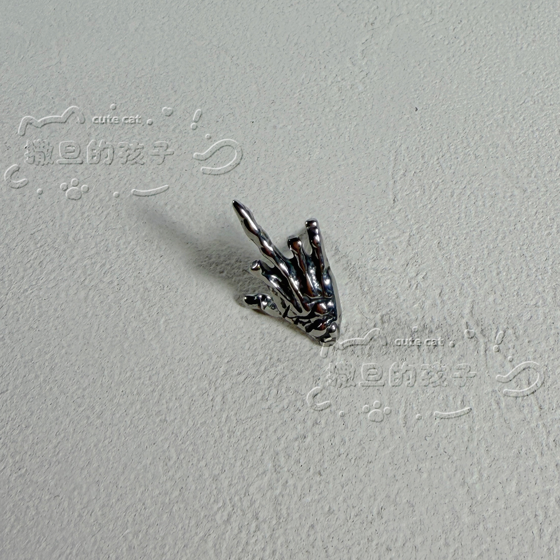 Satan's Child Spiked Earrings - Tragus Devil Studs Punk Unisex 316L Surgical Steel Non-Fading detail image 7