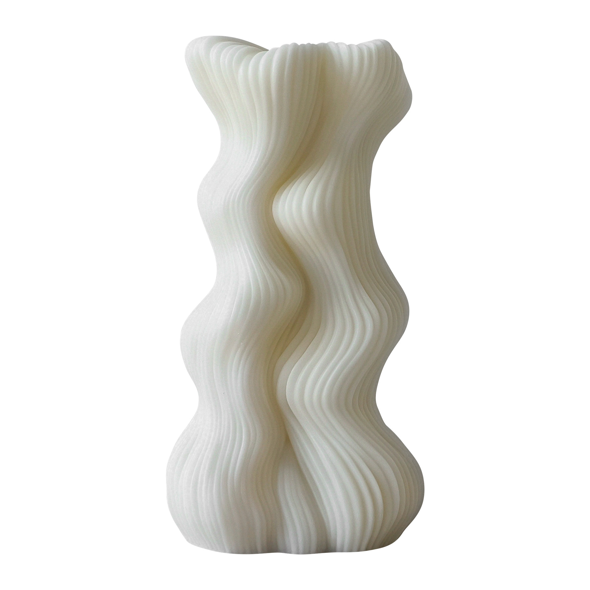 Jiahui Mei columna giratoria molde de cera de bananas diy onda columna vela ornamental abrasivo transfronterizo