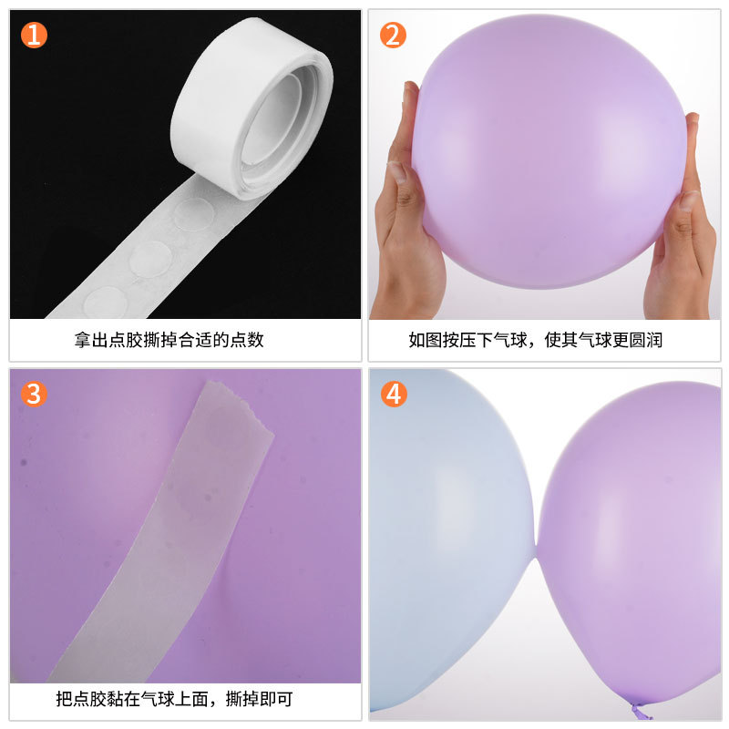 Globo de látex Anudador globo vinculante herramienta globo de color vinculante artefacto partido arreglo globo ACCESORIOS Herramienta