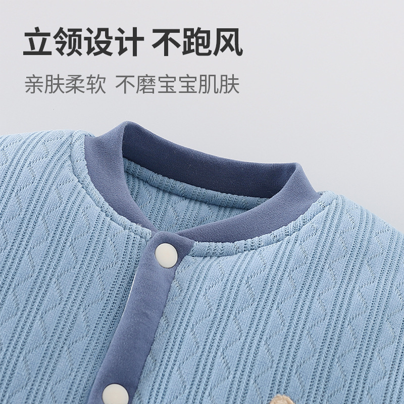수직 칼라 하퍼  겨울 두꺼운 면 하퍼  겨울  코트