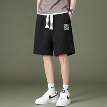 华夫格男士短裤24夏季新款五分裤美式薄款宽松篮球沙滩裤高级感潮