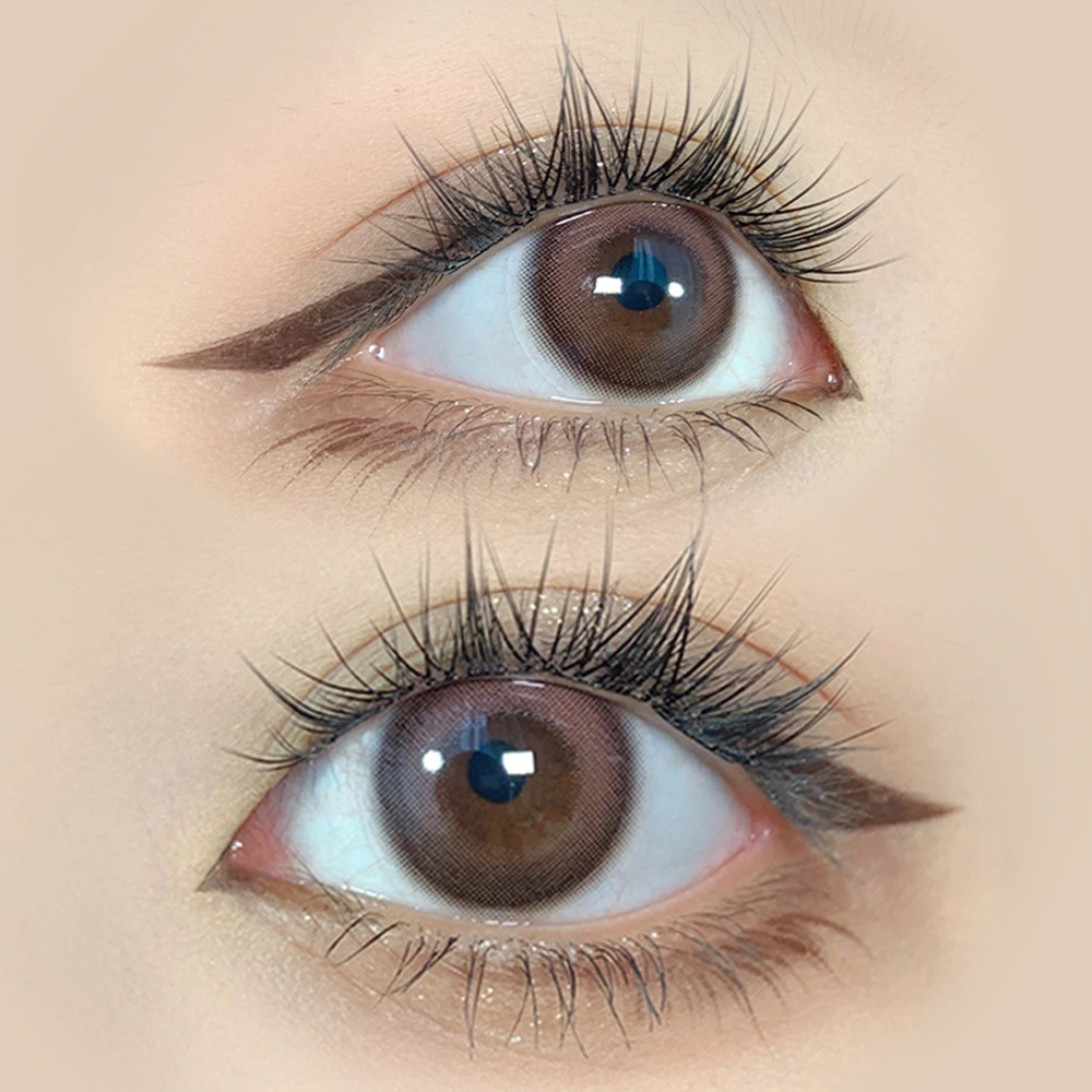 NAGARAKU autoinjerto de pestañas cómicas de estilo dividido pequeño diablo cola de pez Hada pestañas falsas fábrica al por mayor