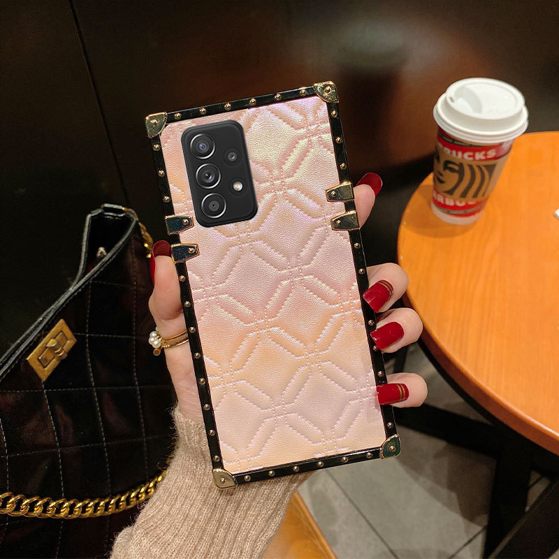 Plaid Samsung note20 Magic Color a52 Phone Case Foreign Trade S20/30/9 Leather Full Bag S21U Soft Case