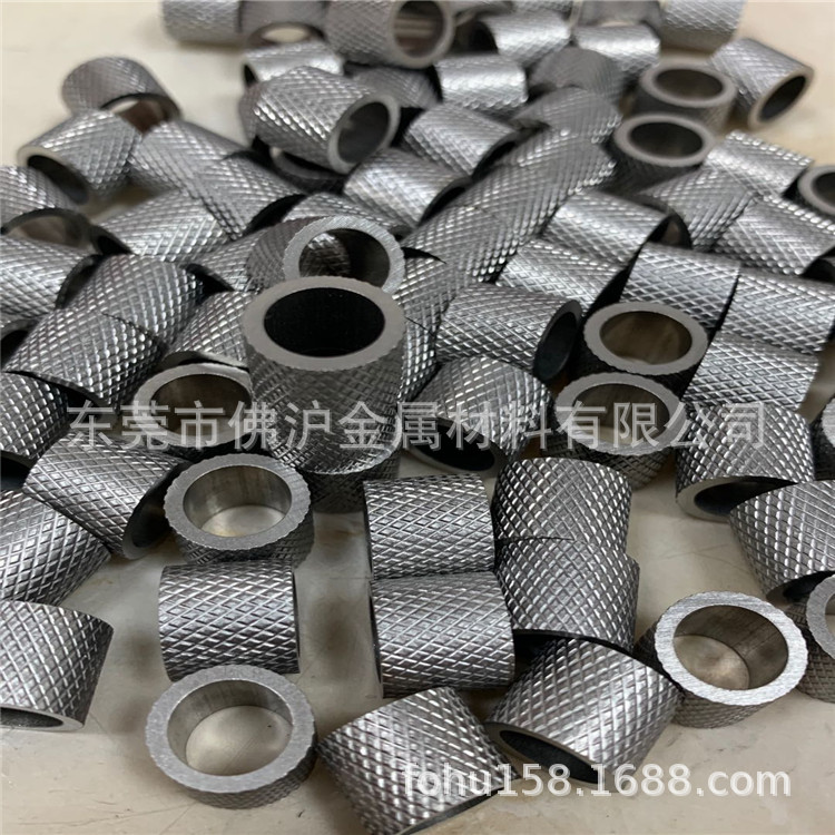 201装饰不锈钢菱形滚花管304精密光亮精轧网纹管 毛细管 9*4 9*6