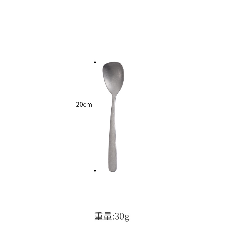 빈티지 우아한 메인 식사 아이스크림 스푼