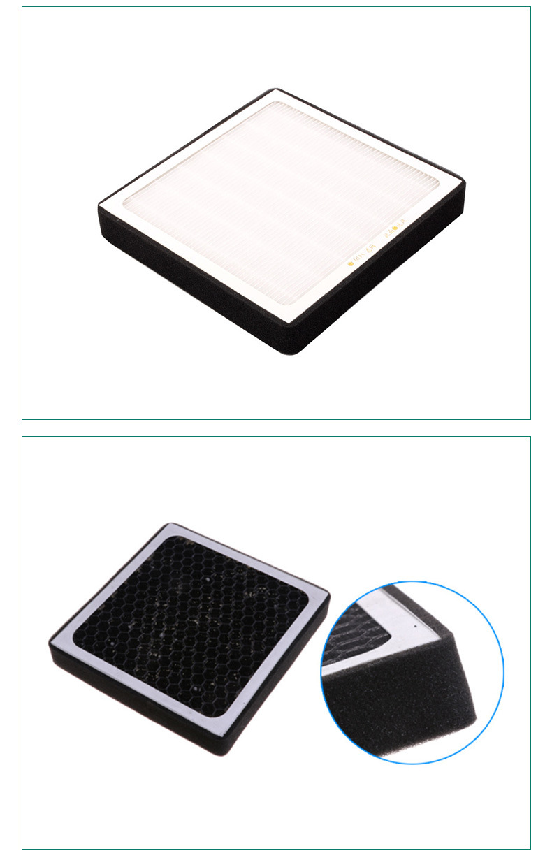 Car Activated Carbon Air Conditioning Filter Element Fresh Air System High-Efficiency Hepa Filter Element Air Purifier Pm2.5 Filter