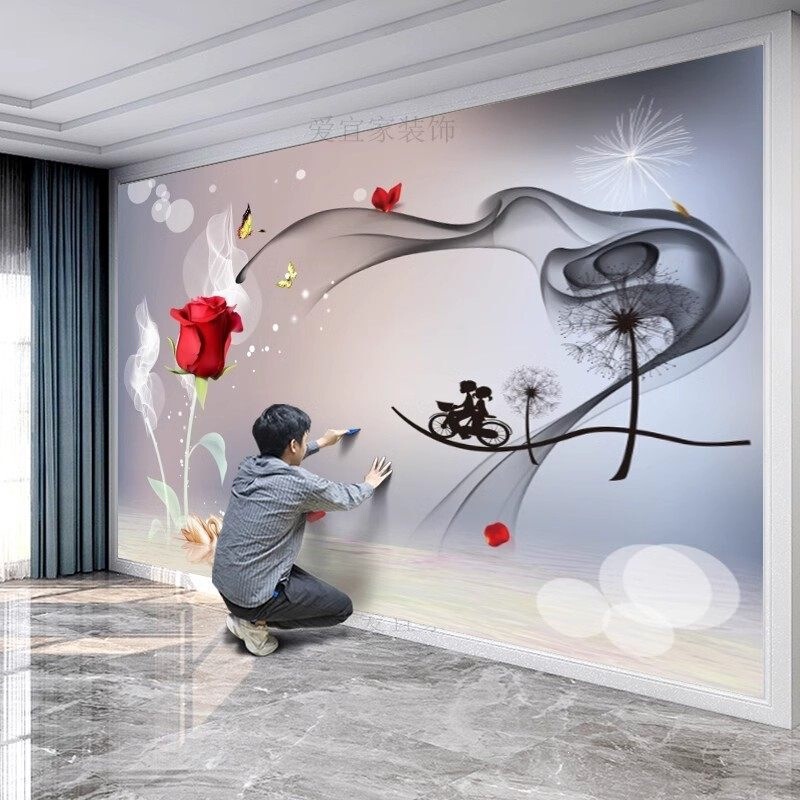Tv Background Wall 2024 New Style Wallpaper, Elegant and High-End Wall Covering, Living Room Three-Dimensional Decoration, Simple Modern Mural Tv Background Wall 2024 New Style Wallpaper, Elegant and High-End Wall Covering, Living Room Three-Dimensional Decoration, Simple Modern Mural