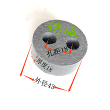 青岛木工砂光机刹车片金属去毛刺机制动片外径43拉丝机活塞摩擦片