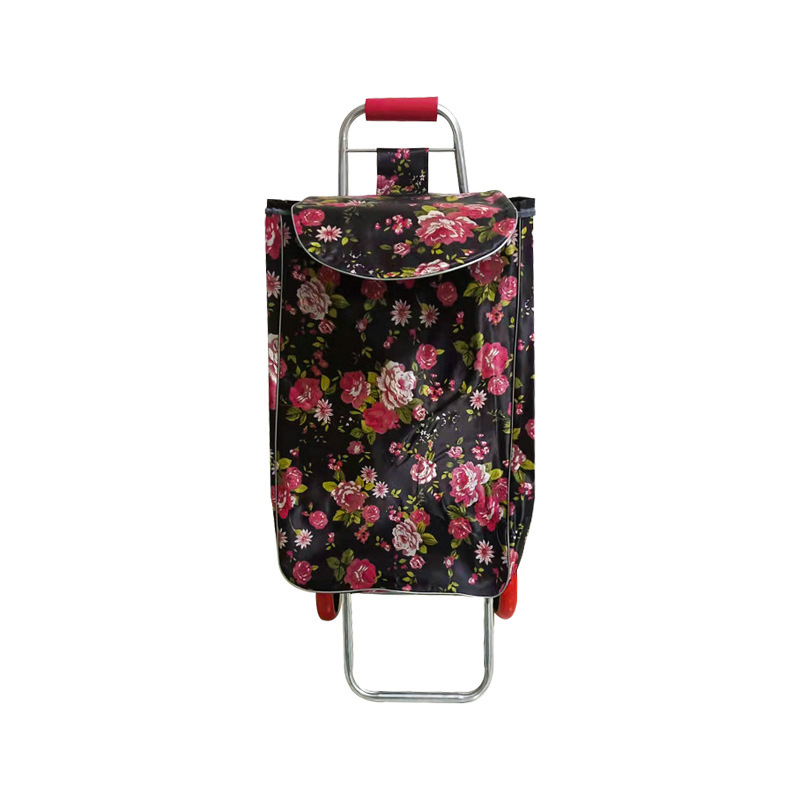 老年购物小拉车买菜超市购物车手拉折叠行李车爬楼小推车-