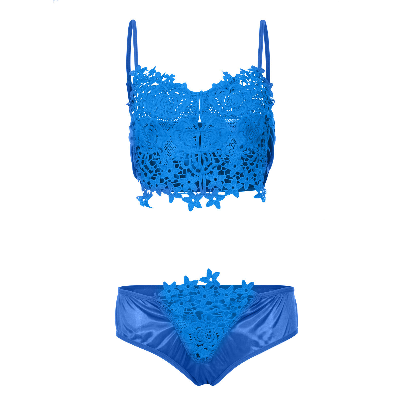1 Set Quantity Party Occasion Strap Neckline Solid Color Pattern Women's Sexy Solid Color Sexy Lingerie Sets Party Underwire Bra Low Waist Briefs Sexy Lingerie