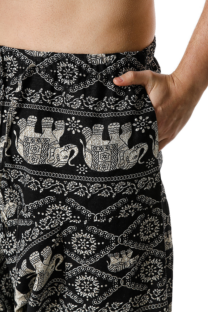 men's and women's foreign trade Harun yoga pants loose bohemian pants hanging pants moth pants 75