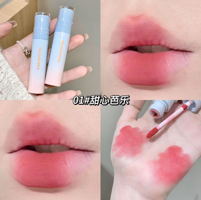 kakashow丝绒哑光唇釉伪素颜口红唇泥彩丝滑细腻上嘴显色自然C508|undefined