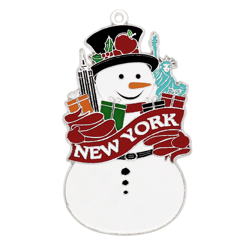 アクリル平面ストラップクリスマスプレゼント装飾品クリスマスツリーストラップ漫画|undefined