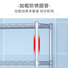 置物架家用落地雜物貨架多層儲物架客廳整理鐵架廚房微波爐收納架