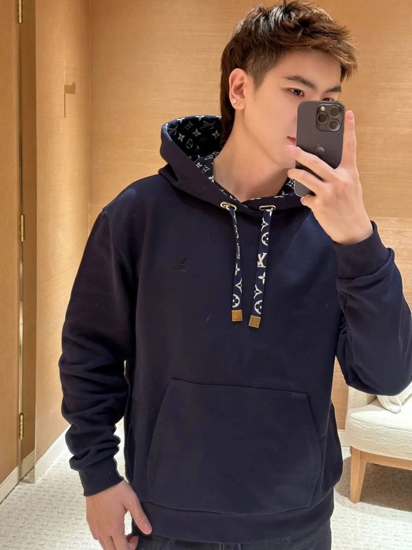 2025秋季驴家连帽印花卫衣韩版宽松男女情侣帽衫潮牌上衣长袖|undefined