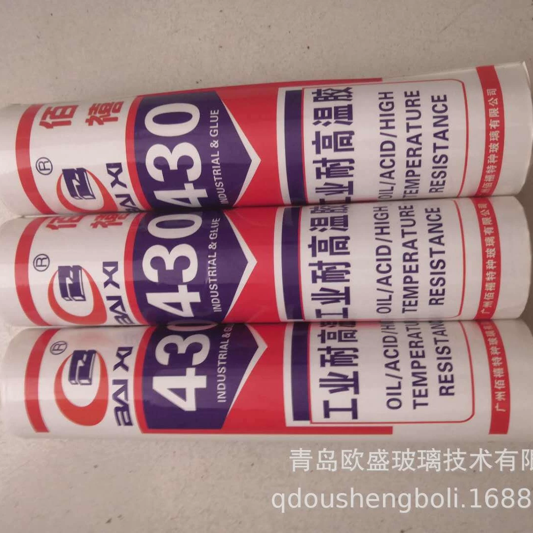 430 ℃ высокотемпературный устойчивый промышленный сеалант фарфора сеалант белый высокотемпературный