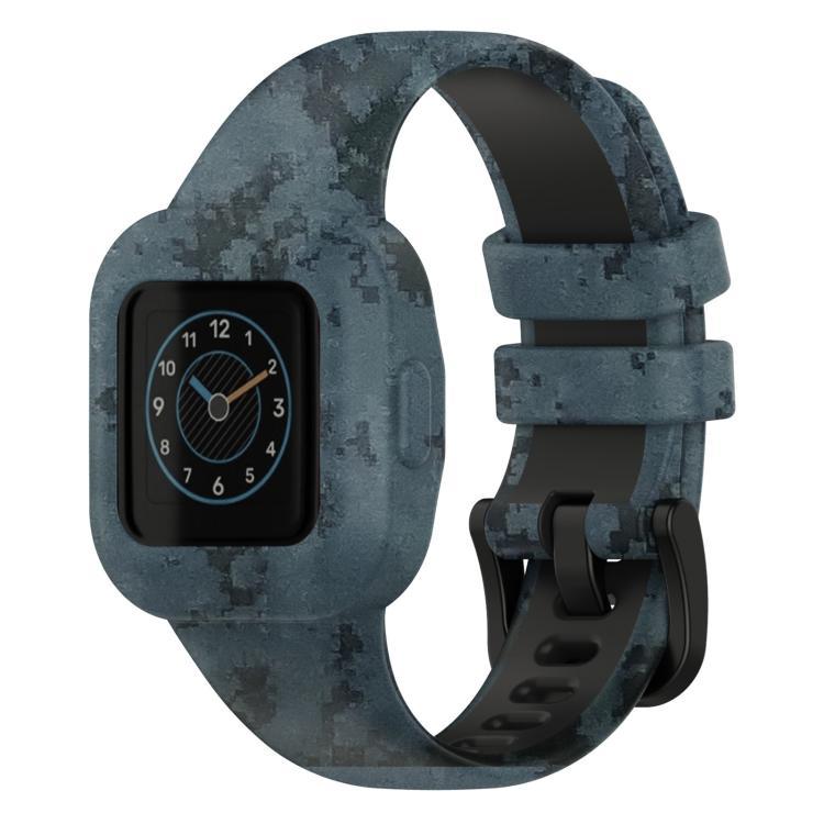 xDfind correa de silicona impresa de hebilla de acero para Garmin Fit JR3 / Garmin Vivofit JR 3