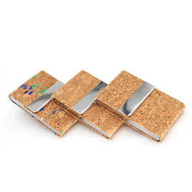 高档环保木纹名片盒 商务办公卡片夹可激光印刷LOGO烟盒现货批发