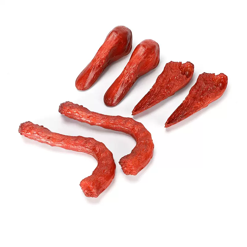 仿真鸭头鸭脖道具玩具模型菜品装饰食品菜品拍照玩具食物摆件