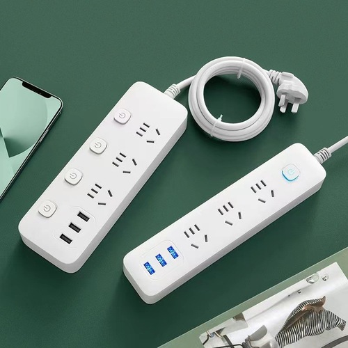 Mi style usb smart strip with cable multifunctional switch socket gift creative wiring plug strip wholesale