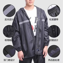 厂家直销牛津布雨衣雨裤套装分体式成人户外劳保工地全身防暴雨