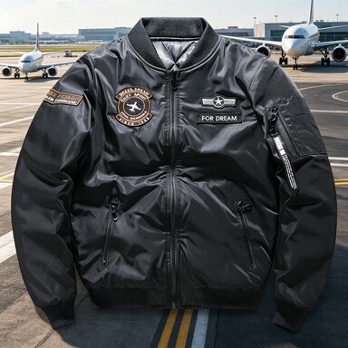 Military Outdoor Men's Double-sided Flying Suit Cotton-padded Aviator Jacket Thickened plus size 9987A Military Outdoor Men's Double-sided Flying Suit Cotton-padded Aviator Jacket Thickened plus size 9987A