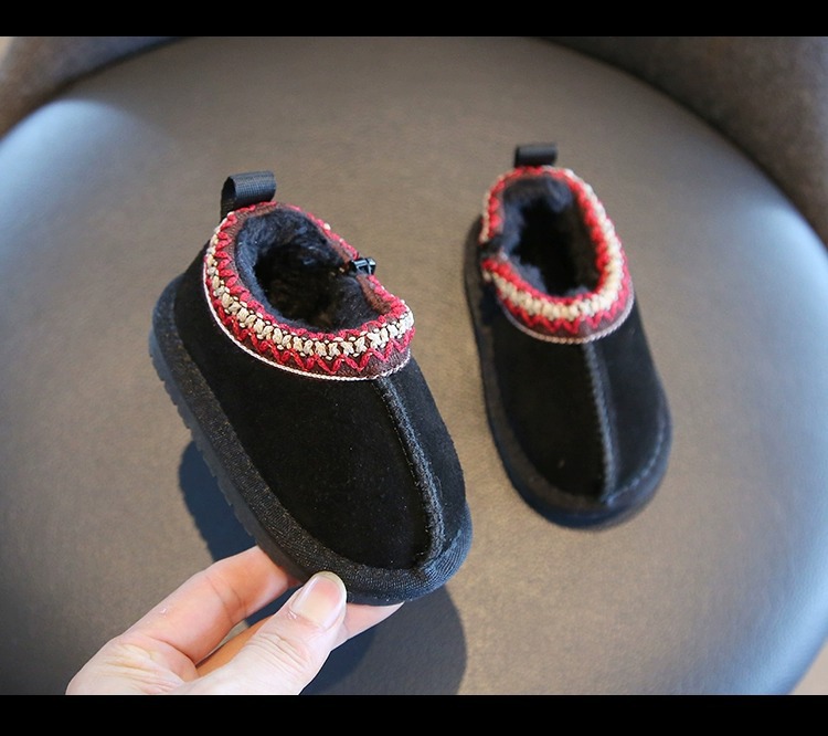 Chaussures d'hiver 2025 pour bébés et enfants de 1 à 4 ans : bottes chaudes et épaisses pour filles et garçons._voghion.com