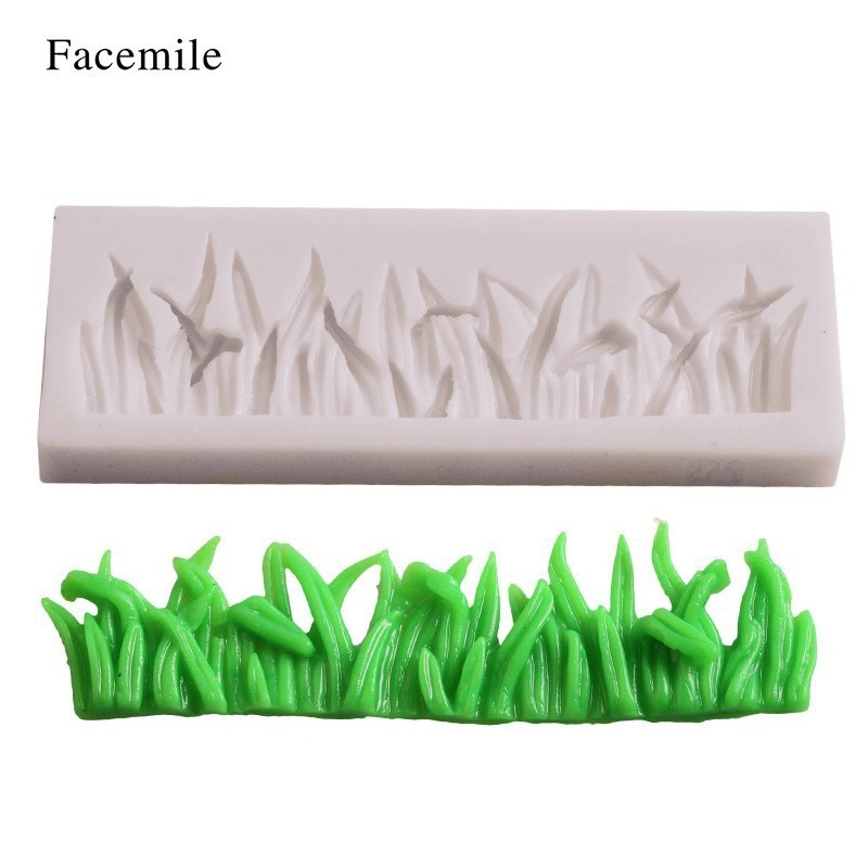いくつかの草の葉のカエデの葉の形の液体のシリカゲルの鋳型のdiyはあめのケーキの石膏をひっくり返してゴムの鋳型を垂らします。|undefined