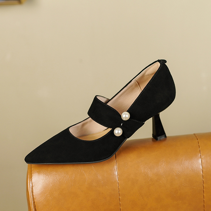 CHIKO Imaculada Pointy Toe Stiletto Mary Jane Shoes