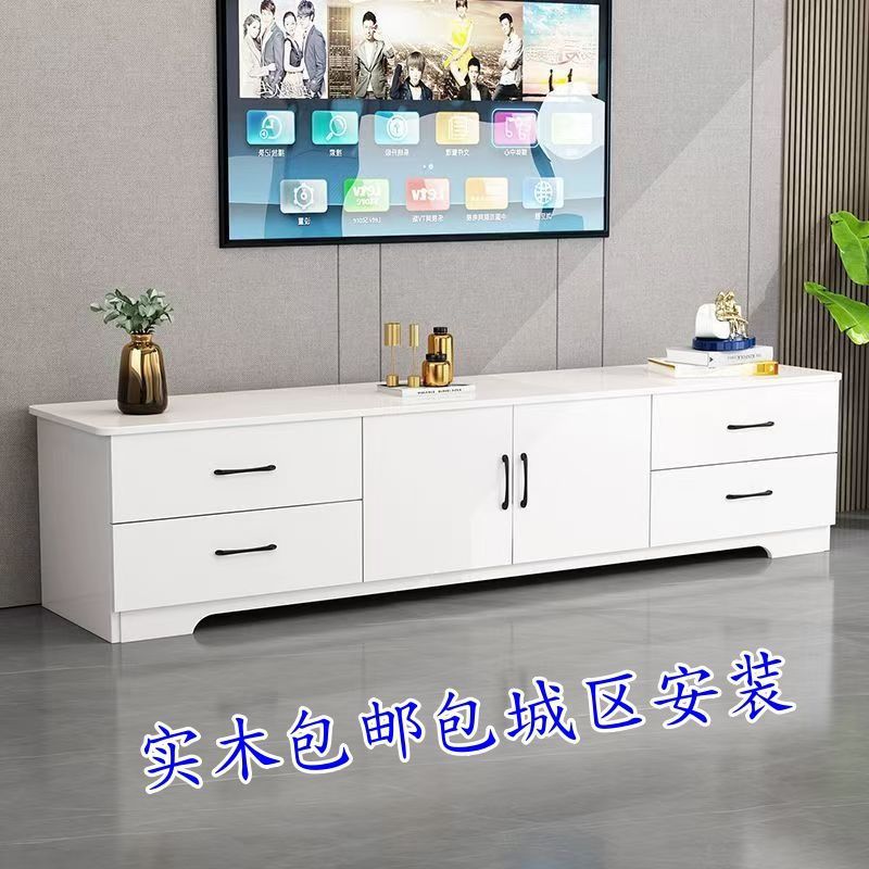 实木电视柜落地柜客厅储物柜实木收纳柜电视柜客一件包邮包邮