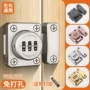 打孔双开展示柜推拉门柜门锁
