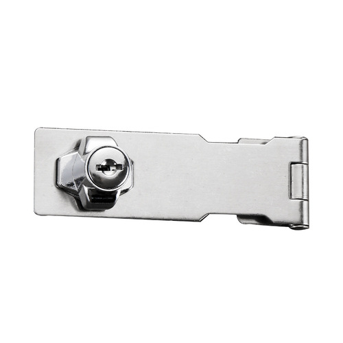 Stainless steel lock brand drawer lock shoe cabinet lock door buckle buckle hasp old file cabinet lock cabinet anti-theft belt padlock
