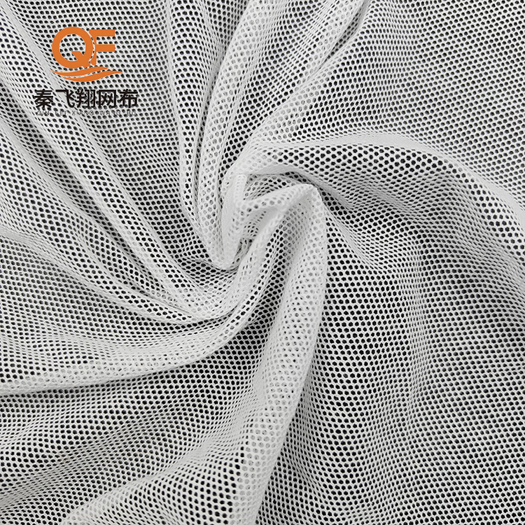 纯棉网布手袋软网纱面料服装针织布料帽网水果袋全棉网眼布