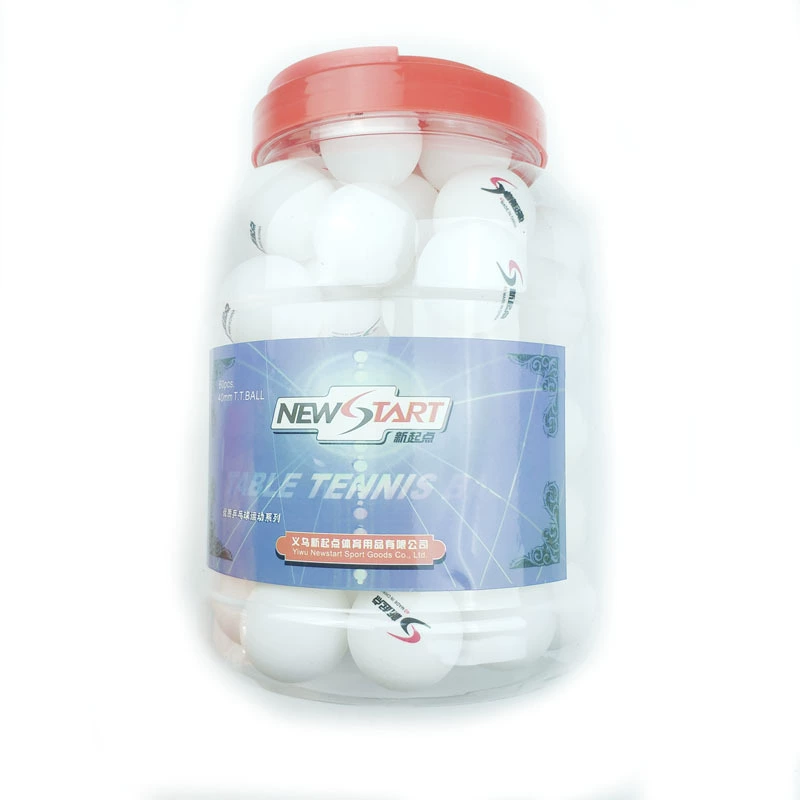 新起点 White high practice for table tennis for training, 140 pieces, wholesale