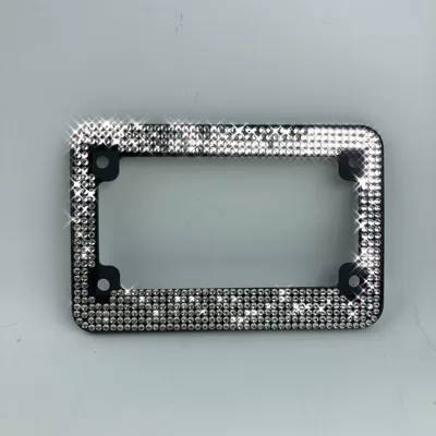 U.S. motorcycle license plate frame License plate holder/license plate holder - white