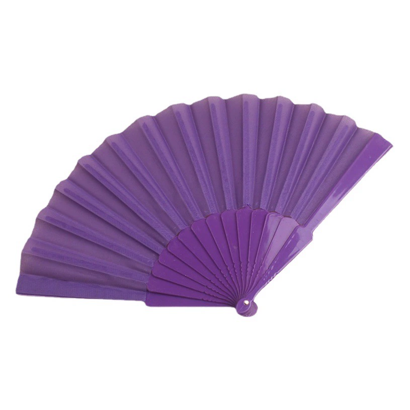 Плоский простой складной Вентилятор пластиковый вентилятор плоский вентилятор рекламная печать Внешняя торговля Вентилятор Factory Direct Color много маленьких вентиляторов