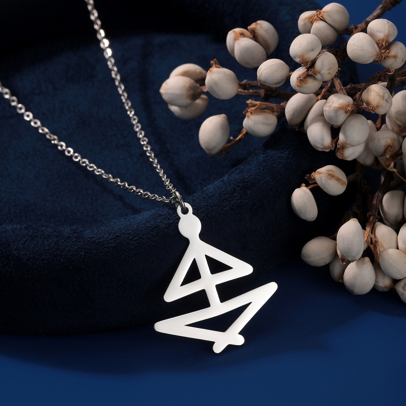 Stainless Steel Balance Namaste Yoga Pose Necklace Women Geometric Jewelry Yoga Instructor Gift Jewelry Stainless Steel Balance Namaste Yoga Pose Necklace Women Geometric Jewelry Yoga Instructor Gift Jewelry
